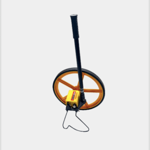 Professional Measuring Wheel for accurate distance calculation on construction sites and paved surfaces.