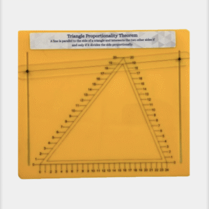 Diagram illustrating the Triangle Proportionality Theorem (BPT) with the line parallel to one side.