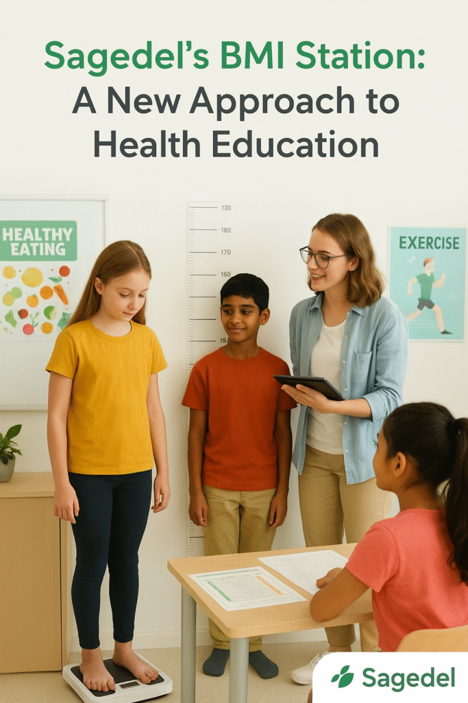 “Sagedel BMI Station – Hands-on Health Education Kit for Schools and Students”